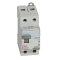 Interrupteur différentiel dx³-id - vis/vis - 2p- 230v~-25a - type ac - 30ma - départ bas