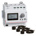 Pack écocompteur modulaire connecté Legrand Drivia conprenant écocompteur (412032) et 3 tores fermés (412008)