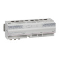 Legrand Centrale automatique Gigabit TV TNT câble - 12 modules - 8 sorties RJ45