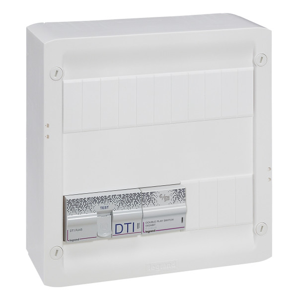 Legrand - centrale double play 4 sorties gigabit