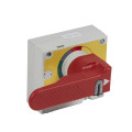 Commande rotative d'urgence - montage direct sur dpx³ 630 - rouge/jaune