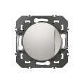 Interrupteur ou va-et-vient aluminium Legrand Dooxie avec voyant lumineux 10AX 250V