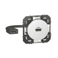Prise HDMI blanc Dooxie Legrand pré-connectorisée version 2.0