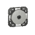 Prise télévision aluminium Dooxie Legrand simple étoilé blindée