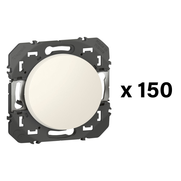 Interrupteur ou va-et-vient blanc Legrand Dooxie 10AX 250V Lot de 150
