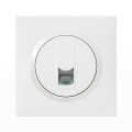 Prise RJ45 catégorie 6 FTP blanc Legrand Dooxie avec plaque carrée