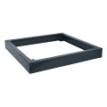 Socle métal Linkeo - haut. 100 m - pour baie larg x prof 600x800 ou 800x600 mm