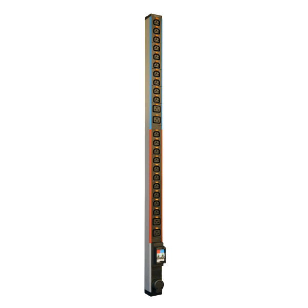 Pdu zéro-u lcs² monophasé - 20xc13 + 4xc19 - bornier 6 mm² max.