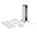 Legrand colonnette a clippage direct 1 compartiment 0,30m blanc