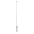 Colonne à clippage direct 4 compartiments hauteur 3,35m couvercle PVC et corps en alu - blanc RAL9003