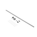 Kit extension pour colonnette Legrand Ovaline 1 compartiment 2,70m chapeau noir et Ovaline alu