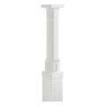 Kit finition perche pour colonne 1 et 2 compartiments - blanc RAL9003