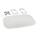 Table Legrand pour colonnette à clippage direct 1 et 2 compartiments blanche