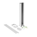 Legrand colonnette universelle 1 compartiment 0,68m blanc