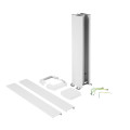 Legrand colonnette universelle 2 compartiments 0,68m blanc