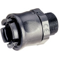 Raccord mâle droit pour conduit flexible rta polyamide Ø7 - iso 12