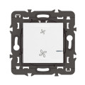 Commande sans fil VMC connectée Mosaic With Netatmo, blanc, sans plaque