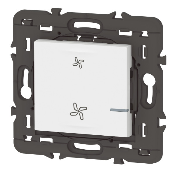 Commande sans fil VMC connectée Mosaic With Netatmo, blanc, sans plaque