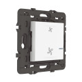 Commande sans fil VMC connectée Mosaic With Netatmo, blanc, sans plaque