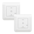 Prêt-à-poser Volet Roulant Mosaic Connecté Netatmo, Commande Sans Fil, Blanc