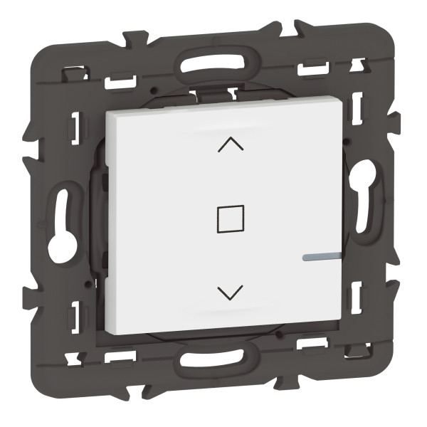 Commande sans fil pour volet roulant Mosaic compatible Netatmo, blanc, sans plaque