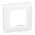 Plaque de Finition Blanc pour 2 Modules Mosaic Legrand