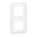 Plaque de finition verticale Mosaic pour 2x2 modules blanc