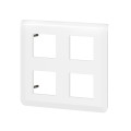 Plaque de finition Mosaic pour 2x2x2 modules blanc