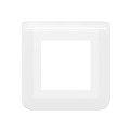 Lot de 100 plaques de finition Mosaic pour 2 modules blanc