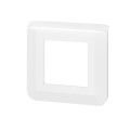 Lot de 100 plaques de finition Mosaic pour 2 modules blanc