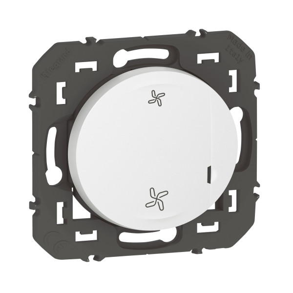 Commande sans fil VMC Dooxie With Netatmo, connectée, blanche, sans plaque