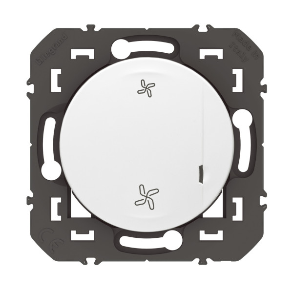Commande sans fil VMC Dooxie With Netatmo, connectée, blanche, sans plaque