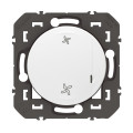 Commande sans fil VMC Dooxie With Netatmo, connectée, blanche, sans plaque
