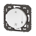 Commande sans fil VMC Dooxie With Netatmo, connectée, blanche, sans plaque
