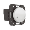 Interrupteur double connecté avec Neutre Dooxie With Netatmo 2x250W compatible Home + Control - Blanc