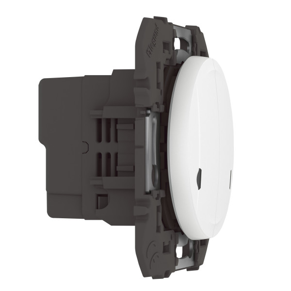Interrupteur double connecté avec Neutre Dooxie With Netatmo 2x250W compatible Home + Control - Blanc