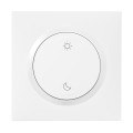 Commande sans fil/pile Lever/Coucher Dooxie Netatmo - autonome, extra-plate, blanche