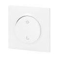 Commande sans fil/pile Lever/Coucher Dooxie Netatmo - autonome, extra-plate, blanche