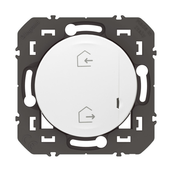 Commande sans fil Dooxie With Netatmo blanc pour scènes de vie connectée 