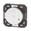 Interrupteur connecté pour volet roulant Dooxie With Netatmo, sans plaque, blanc