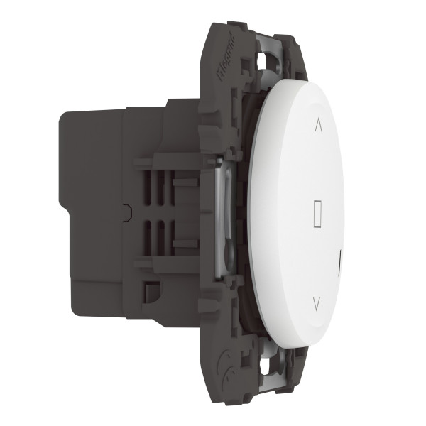 Interrupteur connecté pour volet roulant Dooxie With Netatmo, sans plaque, blanc