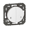 Commande Double Sans Fil pour Éclairage/Prise Dooxie With Netatmo - Blanc