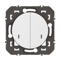 Commande Double Sans Fil pour Éclairage/Prise Dooxie With Netatmo - Blanc