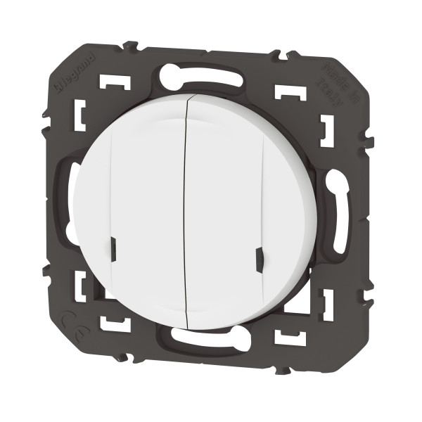Commande Double Sans Fil pour Éclairage/Prise Dooxie With Netatmo - Blanc
