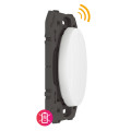 Interrupteur d'eclairage double blanc Legrand Dooxie sans fil/sans pile