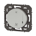 Commande sans fil pour VMC connectée Dooxie With Netatmo, effet alu, sans plaque