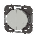 Interrupteur double connecté avec Neutre Dooxie 2x250W compatible Home + Control Netatmo