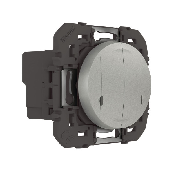 Interrupteur double connecté avec Neutre Dooxie 2x250W compatible Home + Control Netatmo