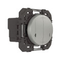 Interrupteur double connecté avec Neutre Dooxie 2x250W compatible Home + Control Netatmo