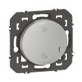 Commande sans fil Lever/Coucher Dooxie With Netatmo, effet alu, à équiper de plaque